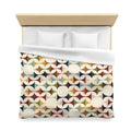Vibrant Geometric Scandinavian Modern Danish Bedding set