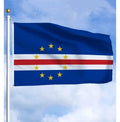 Cape Verde Flag 3x5 ft: Cabo Verde National Polyester Outdoor Flag