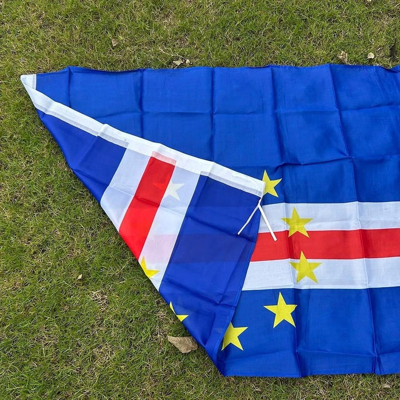 Cape Verde Flag 3x5 ft: Cabo Verde National Polyester Outdoor Flag
