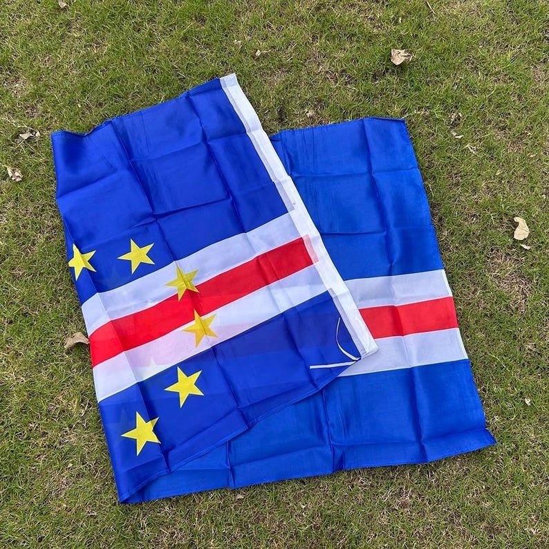 Cape Verde Flag 3x5 ft: Cabo Verde National Polyester Outdoor Flag