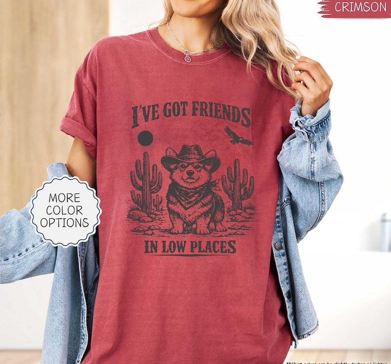 Retro Corgi Shirt: Funny Dog Lovers Gift T-Shirt
