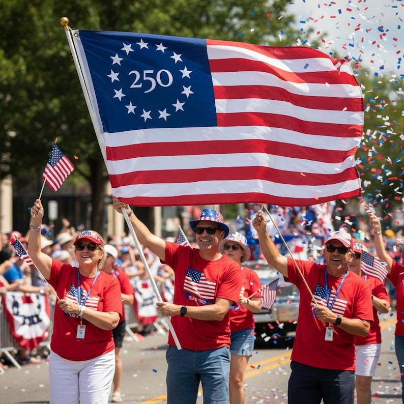 250th Anniversary American Heritage Flag