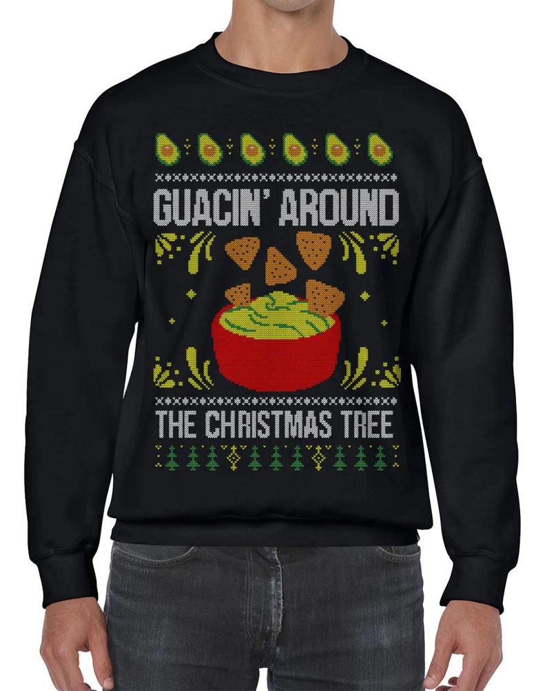 "Guacin' Around The Christmas Tree" Ugly Christmas Sweater