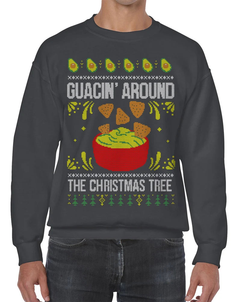 "Guacin' Around The Christmas Tree" Ugly Christmas Sweater