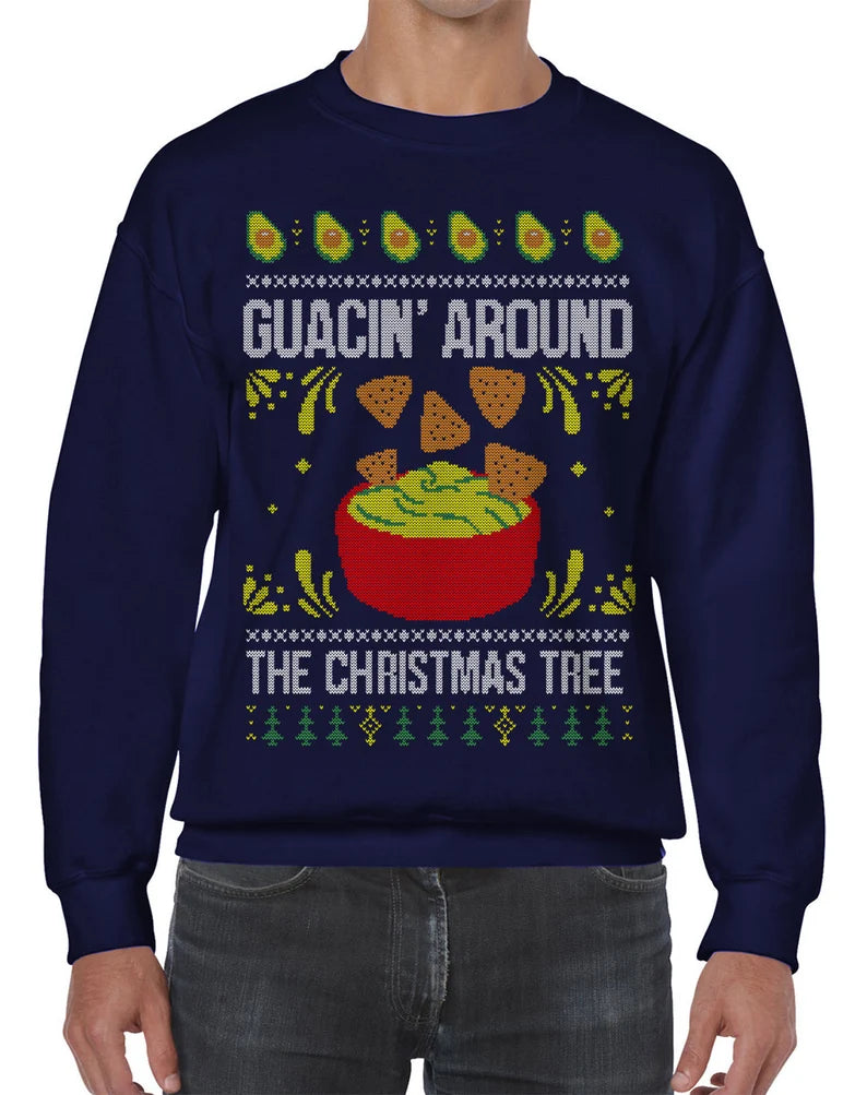 "Guacin' Around The Christmas Tree" Ugly Christmas Sweater