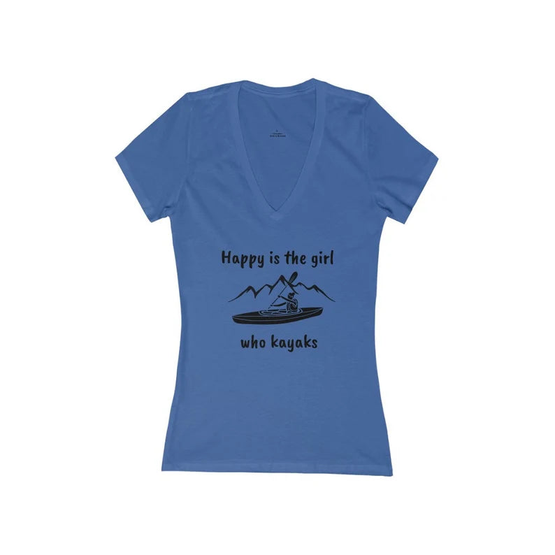 Mountain River Paddling V-Neck Shirt