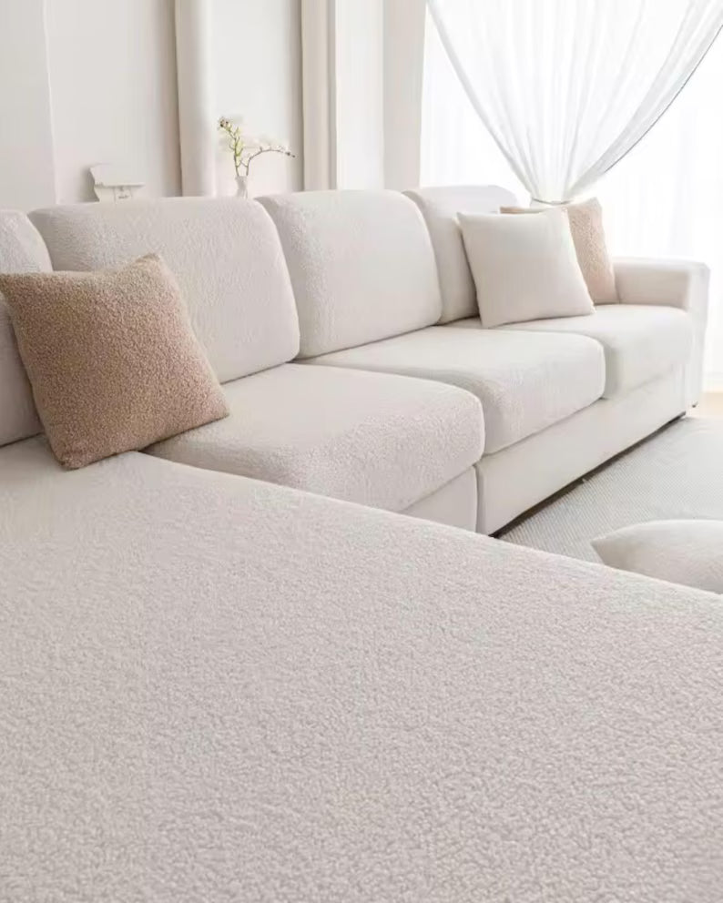 Universal Elastic Sofa Cover | Washable, Non-Slip Pet-Friendly Furniture Protector