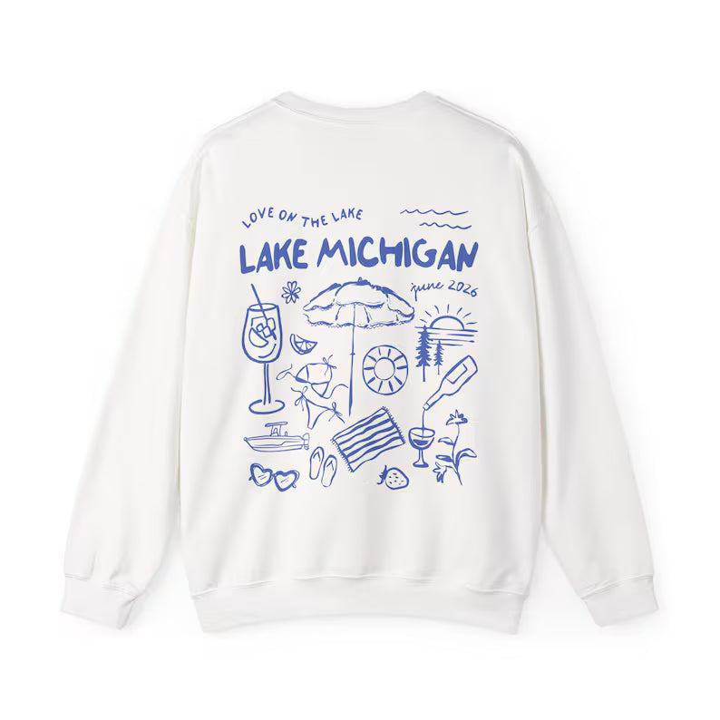 Matching Lake Bachelorette Sweatshirts