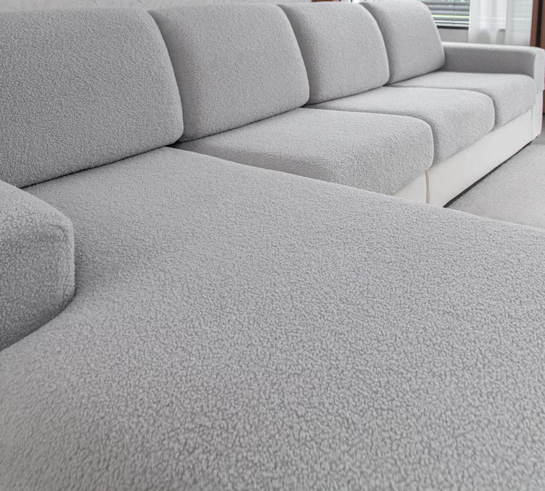 Universal Elastic Sofa Cover | Washable, Non-Slip Pet-Friendly Furniture Protector