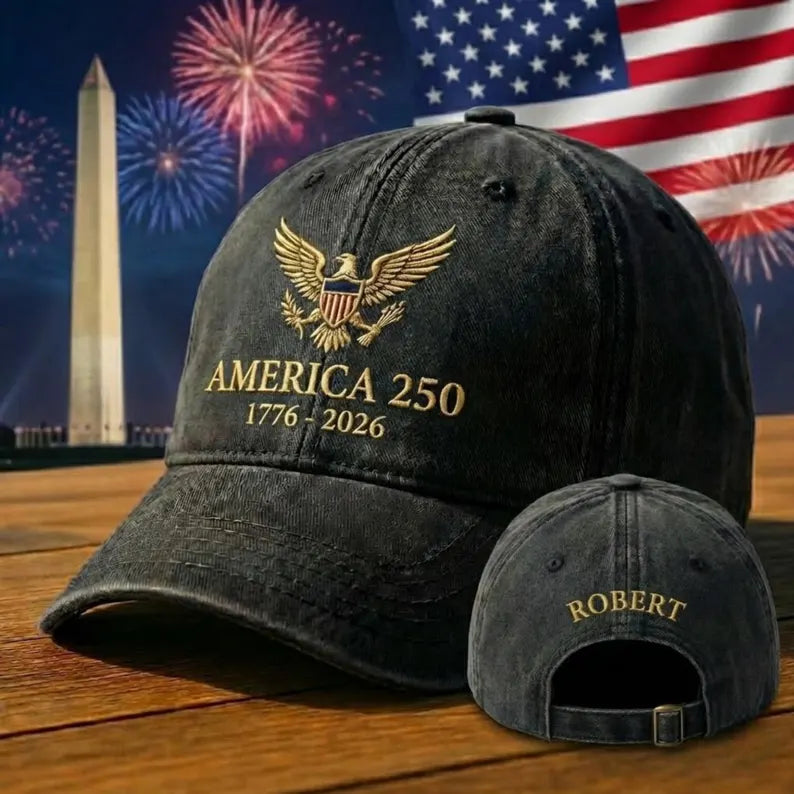 Patriotic 4th of July & Veteran Cap