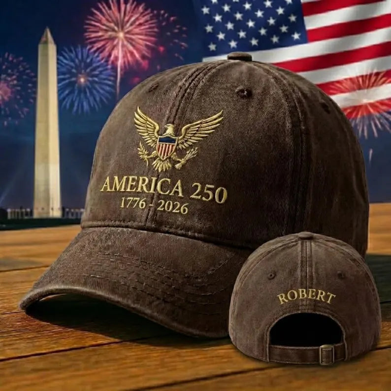 Patriotic 4th of July & Veteran Cap