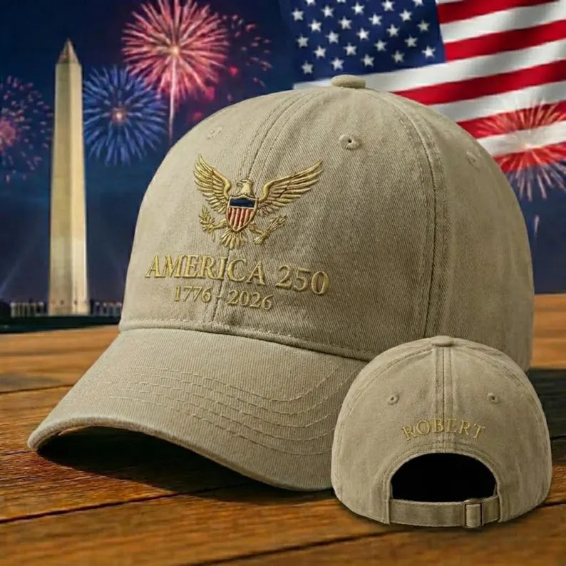 Patriotic 4th of July & Veteran Cap