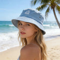 Custom Embroidered Washed Cotton Bucket Hat