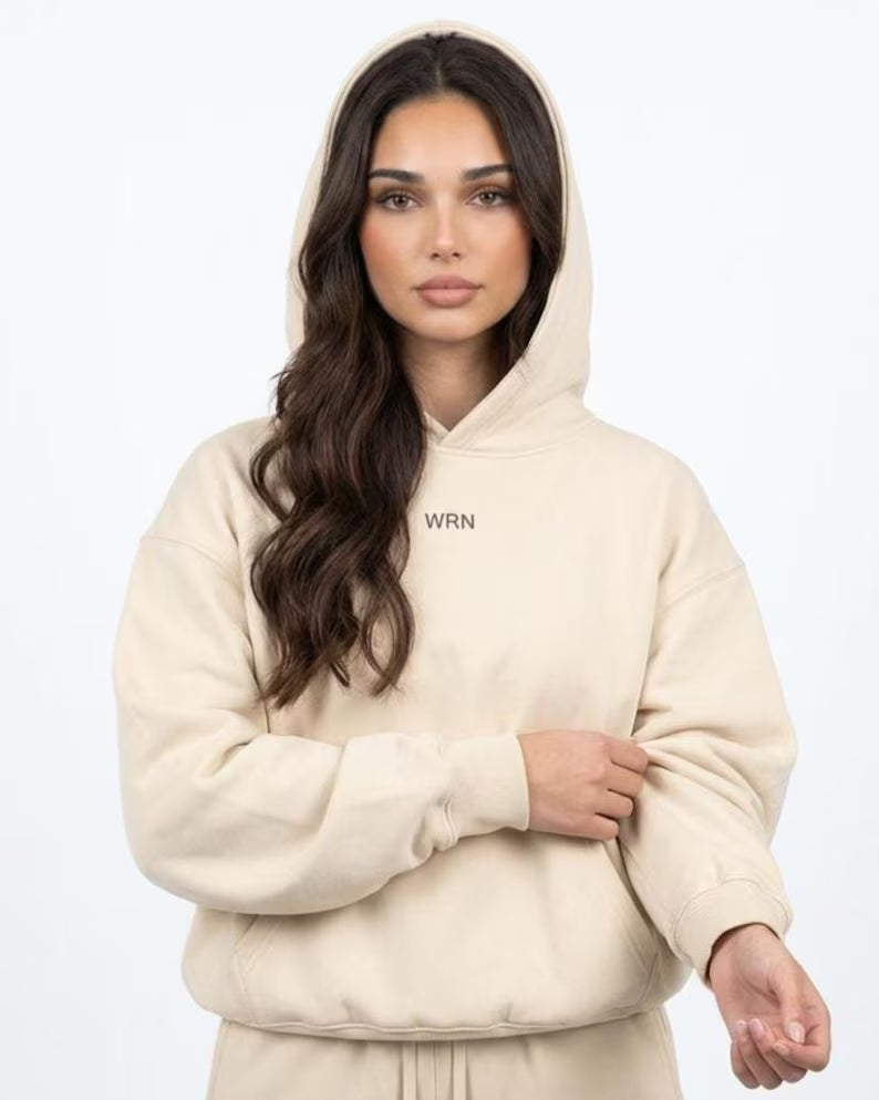 Cotton Heavyweight Hoodie | Relaxed Fit Minimalist Essential Pullover