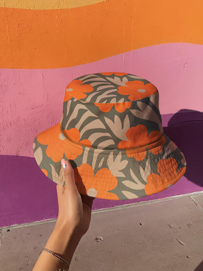 Floral Summer Festival Sun Hat