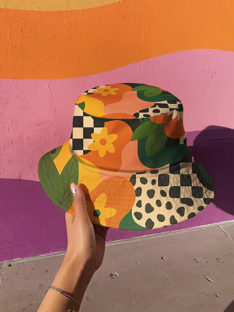 Floral Summer Festival Sun Hat