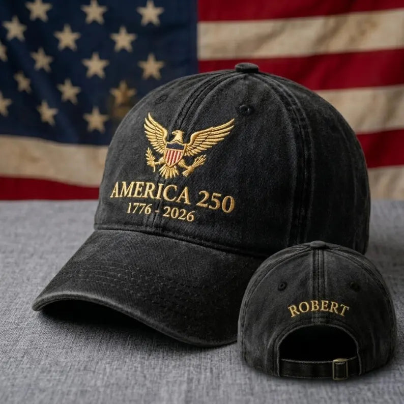 Patriotic 4th of July & Veteran Cap