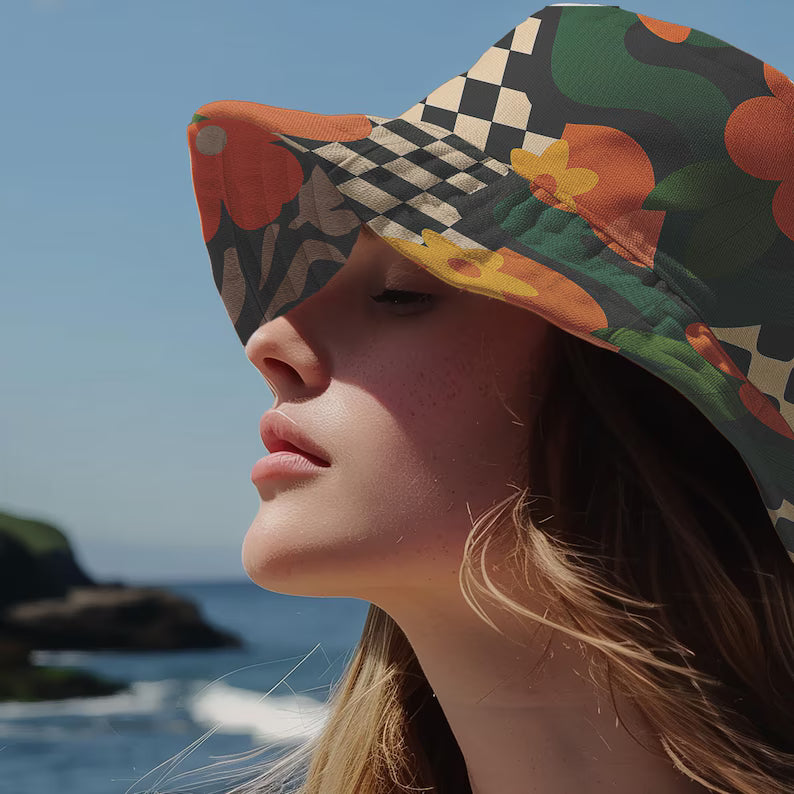 Floral Summer Festival Sun Hat