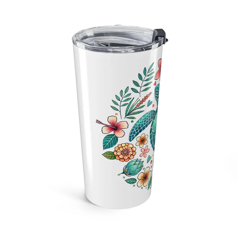 Colorful Mosaic Sea Turtle 20oz Tumbler
