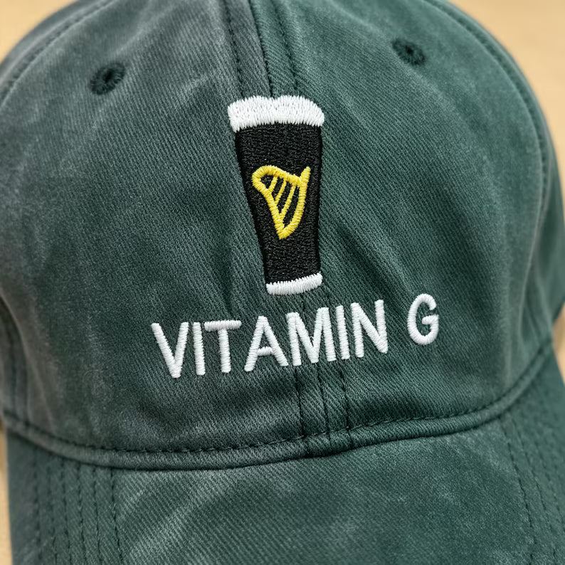 Guinness Vitamin G Embroidered Cap