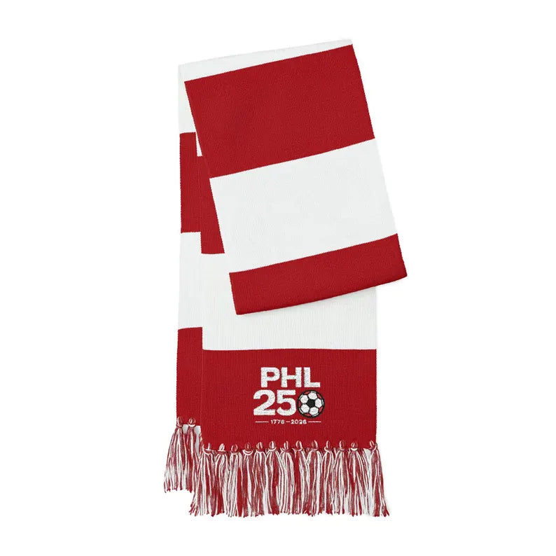 PHL 250 Philadelphia 2026 Soccer Scarf