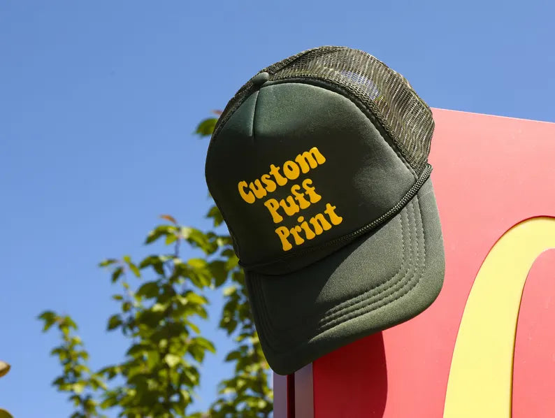 Custom Personalized Mesh Foam Trucker Cap