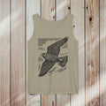 Peregrine Falcon Tank Top: Oversized Nature Graphic Shirt