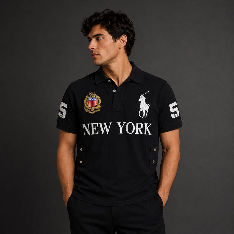 Men's Short Sleeve Cotton Polo Shirt: Classic Fit Breathable Casual Tee