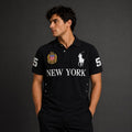 Men's Short Sleeve Cotton Polo Shirt: Classic Fit Breathable Casual Tee