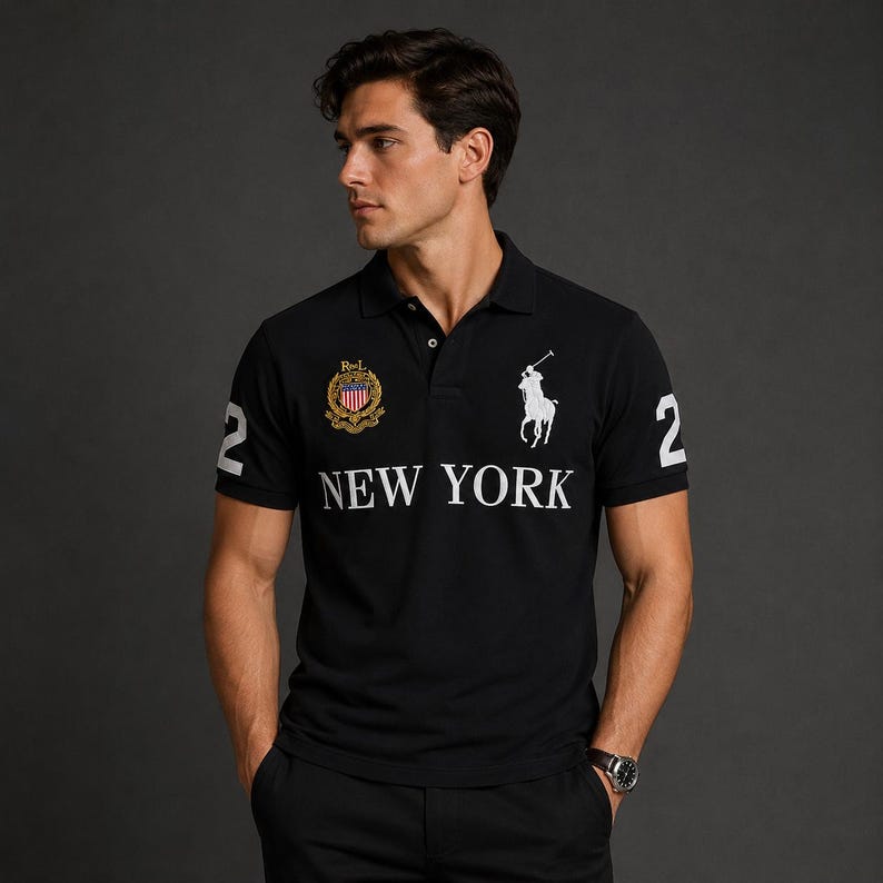Men's Short Sleeve Cotton Polo Shirt: Classic Fit Breathable Casual Tee