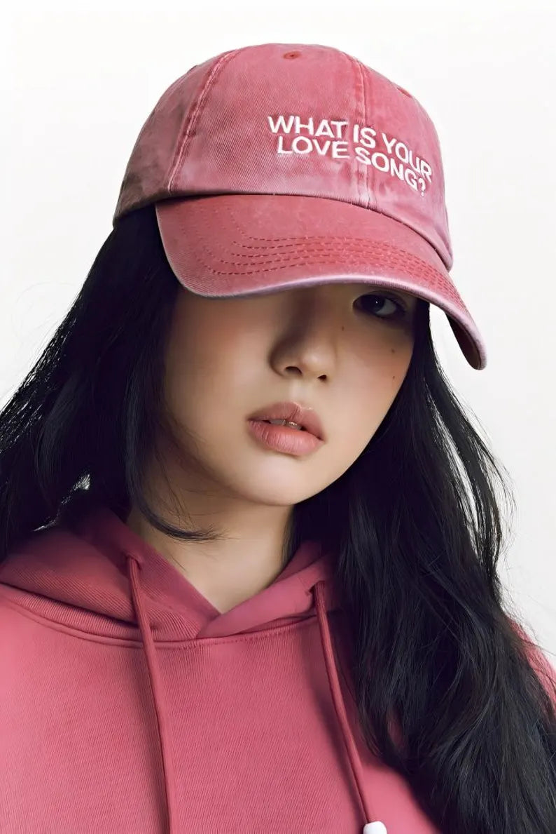 Embroidered K-Pop Fan Baseball Cap