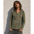 Vintage BCBG Max Azria Green Cotton Zip Hoodie