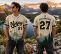 Custom Mountain Baseball Jersey
