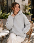 Unisex Heavyweight Cotton Hoodie | Drop Shoulder Minimalist Streetwear