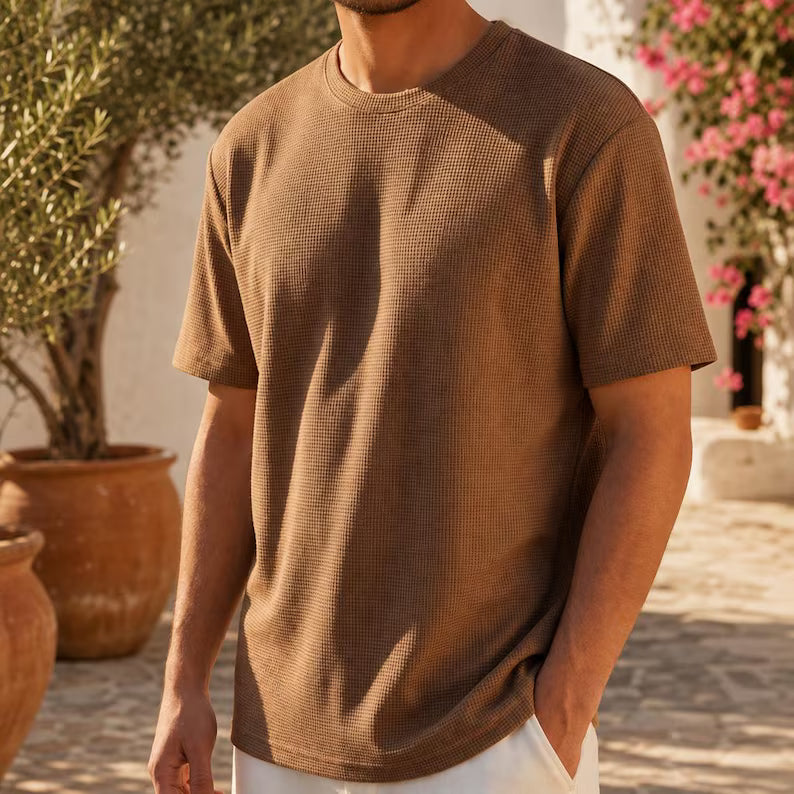 Summer Breathable Casual Short Sleeve Tee