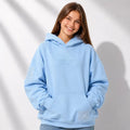"Sincerely Yours" Embroidered Oversized Hoodie